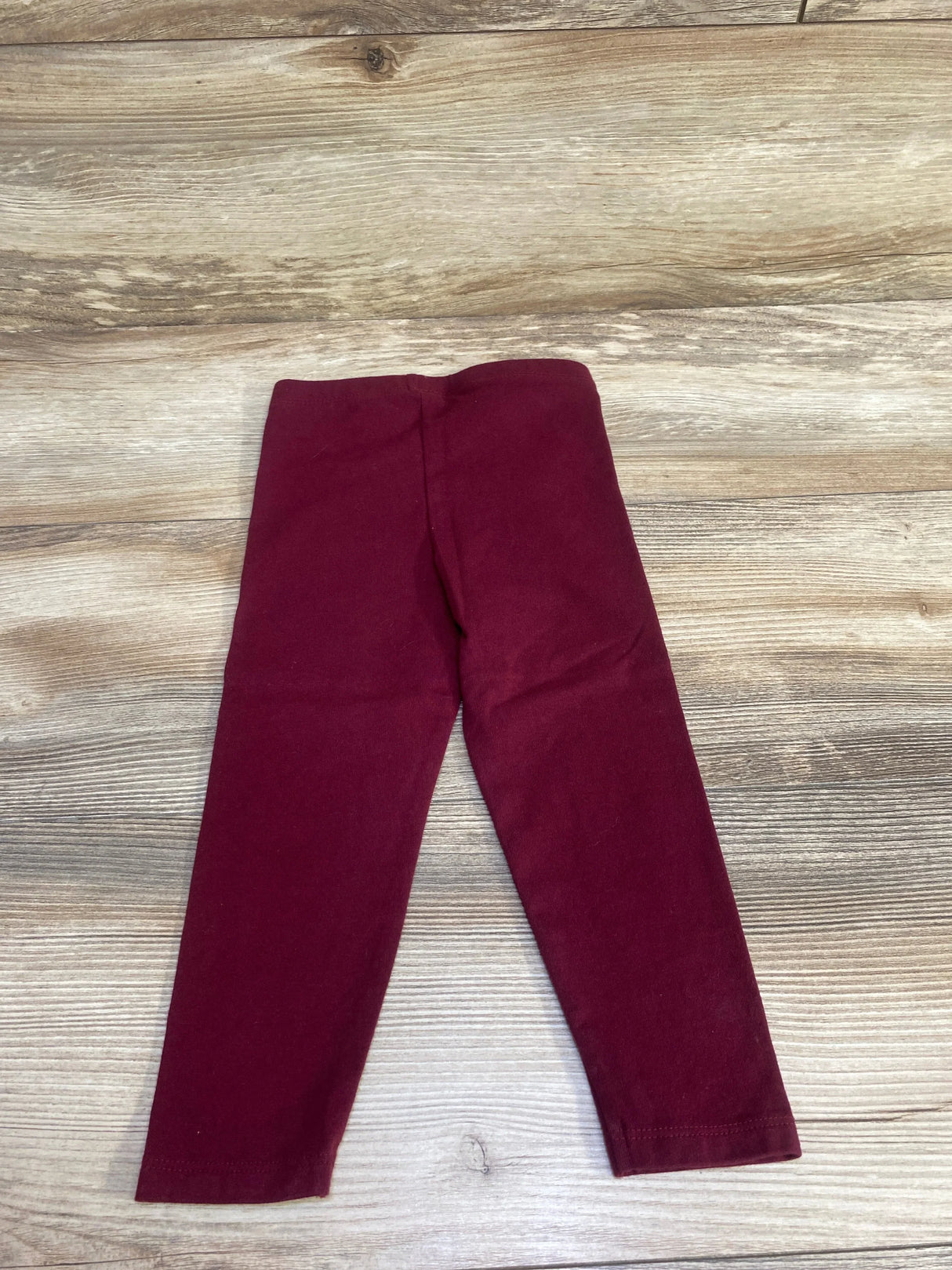 Cat & Jack Leggings Maroon sz 2T