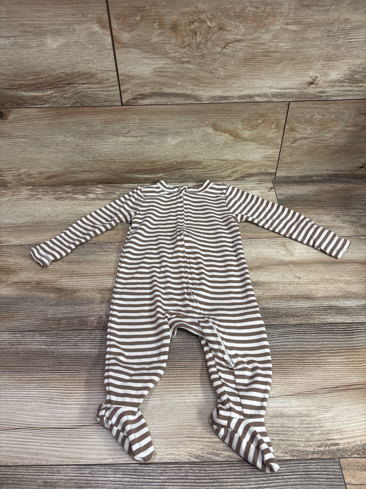 Old Navy Striped Sleeper Brown sz 6-9m