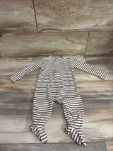 Old Navy Striped Sleeper Brown sz 6-9m