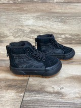 Vans Sk8-Hi MTE-1 Skate Shoes Black Sz 3c