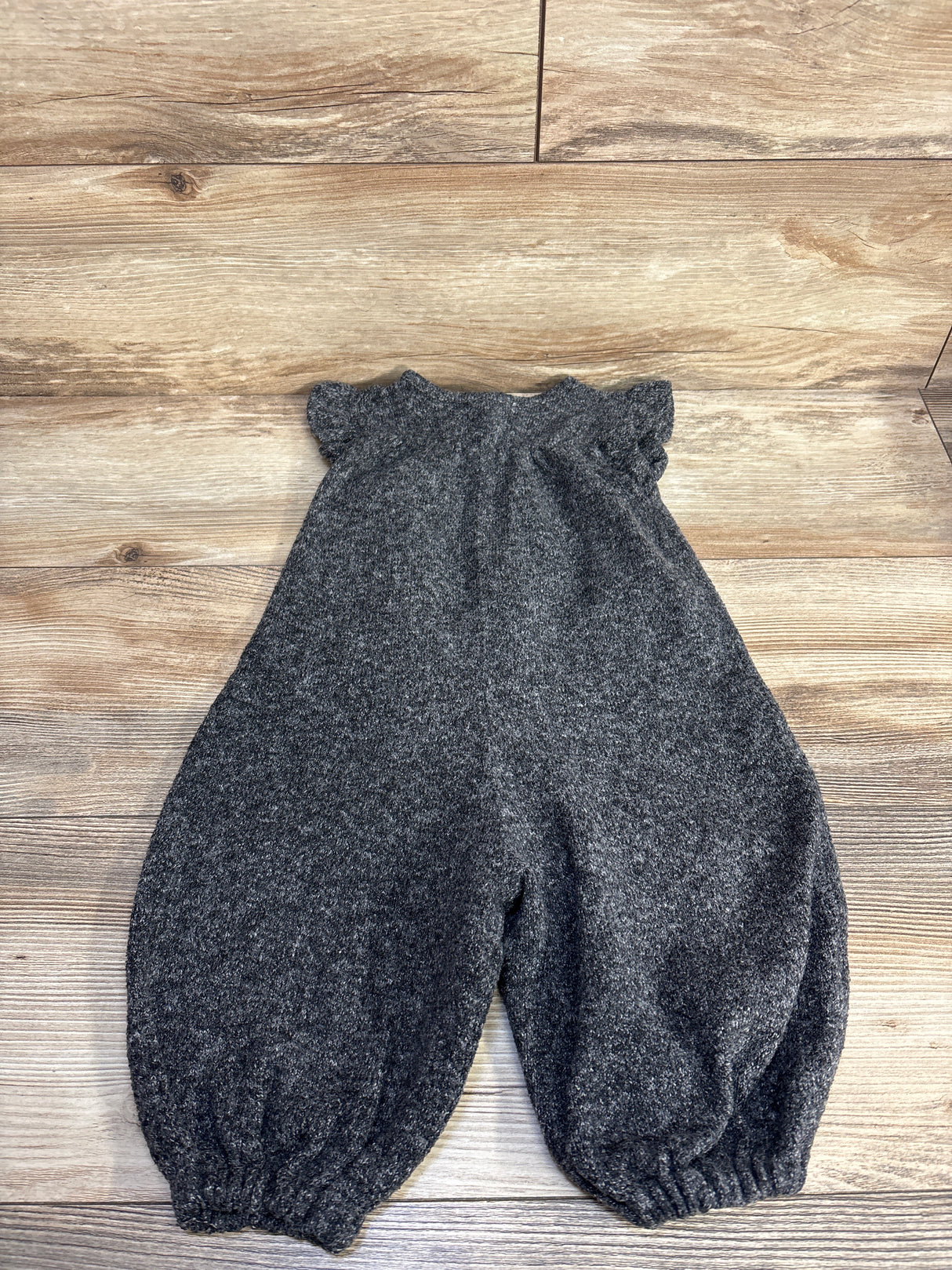 Zara Knitwear Sleeveless Coverall Grey sz 12-18m