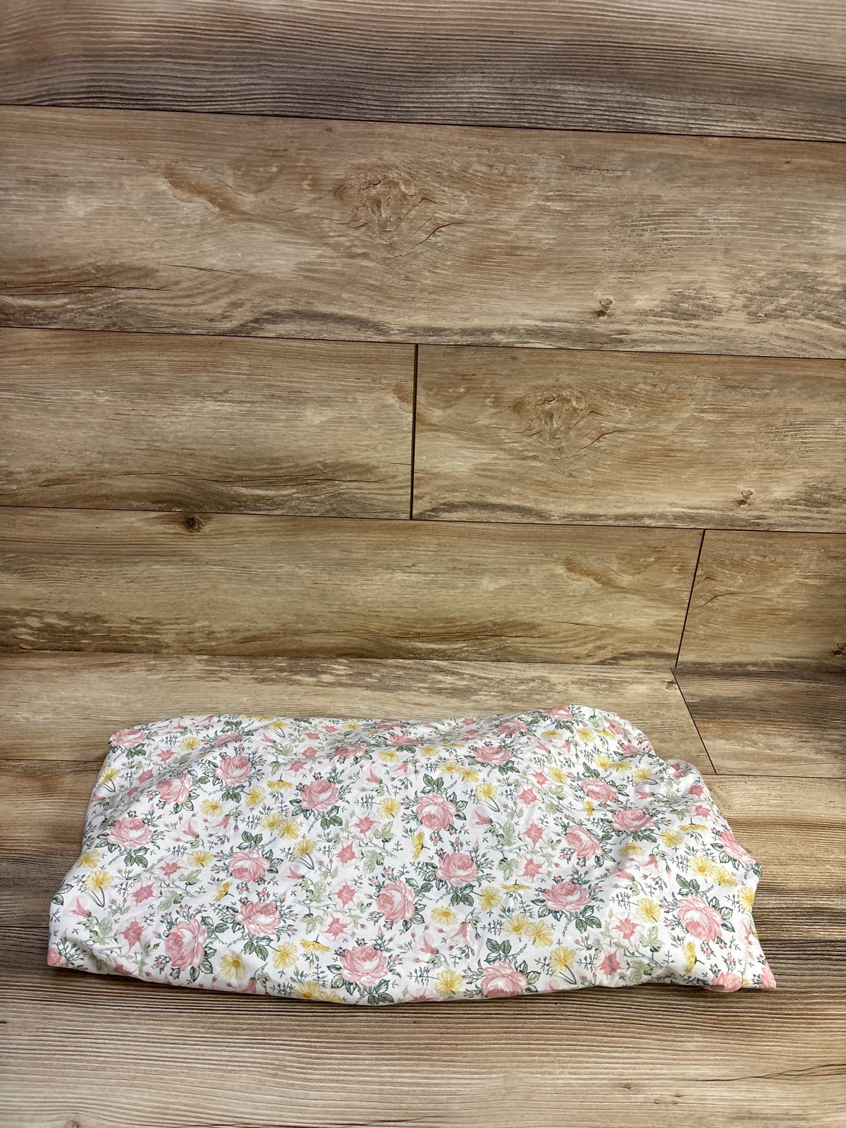 Parent's Choice Fitted Waterproof Bassinet Sheet Floral White ~ 24x34''