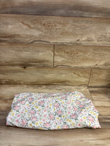 Parent's Choice Fitted Waterproof Bassinet Sheet Floral White ~ 24x34''