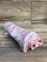 Baby Essentials Floral Swaddle Blanket Pink