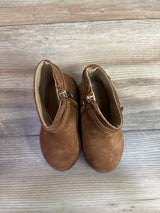 NWOT Janie & Jack Suede Bridle Bit Boots Brown sz 6c