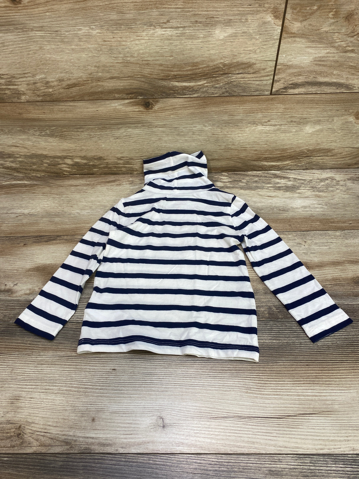 Crewcuts Striped Turtleneck Shirt White sz 2T