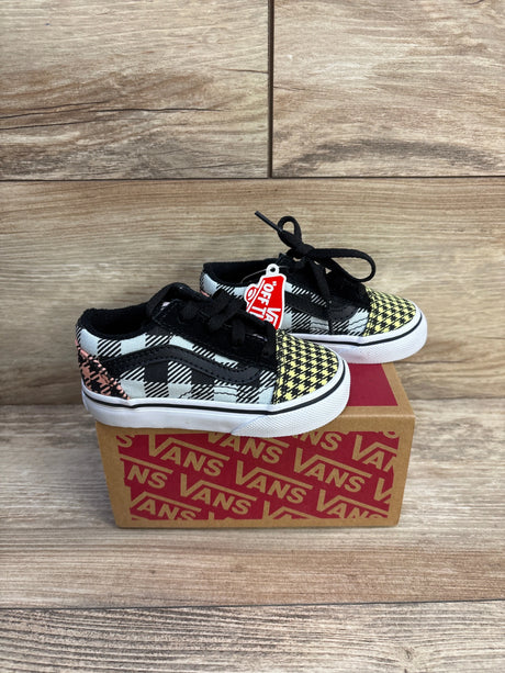 New Vans Old School Buffalo Mix Pastel Sneakers sz 5c - Me n Mommy To Be