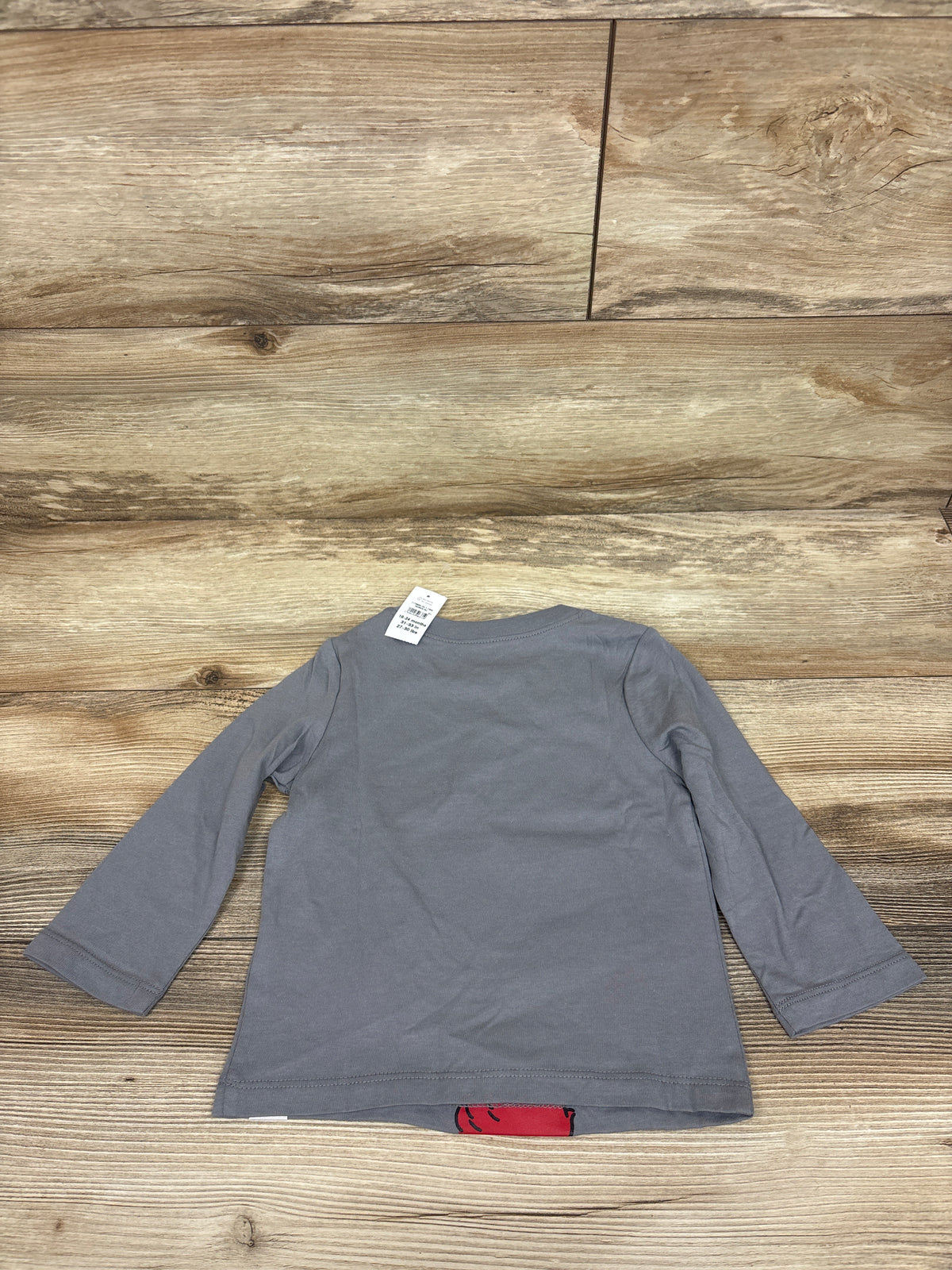 NEW Baby Gap x Sesame Street Elmo Long Sleeve Shirt Grey sz 18-24m