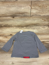 NEW Baby Gap x Sesame Street Elmo Long Sleeve Shirt Grey sz 18-24m