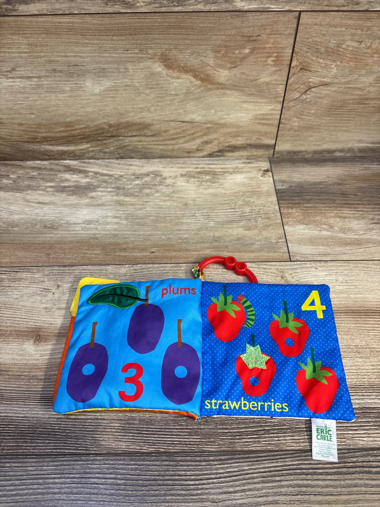 World of Eric Carle The Very Hungry Caterpillar Let's Count Soft Book