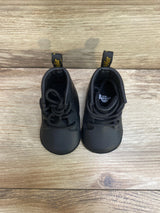 Dr. Marten's 1460 Leather Crib Shoes Infant Black Sz 2c