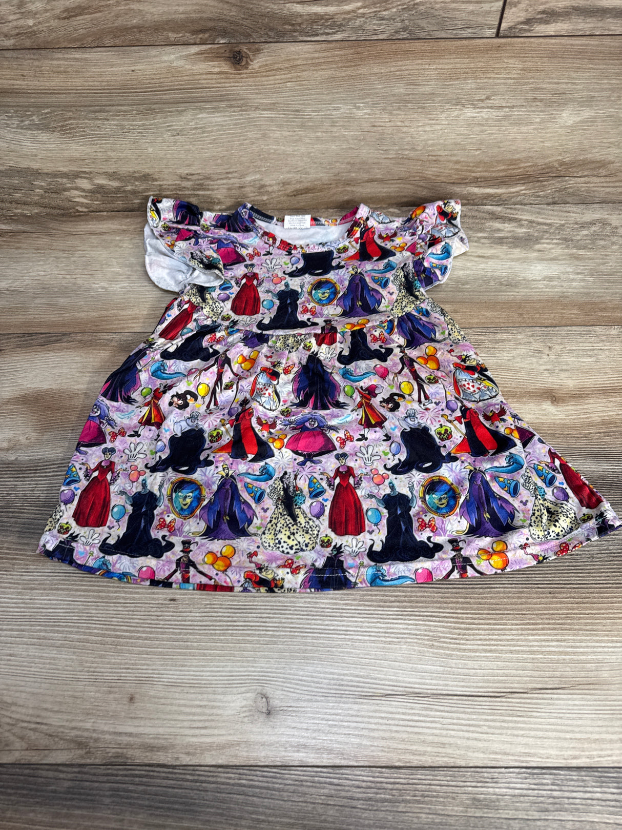 Disney Characters Dress Purple sz 12-18m