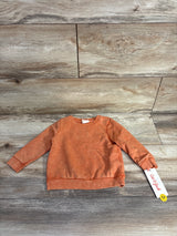NEW Cat & Jack Sweatshirt Orange sz 6-9m