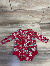 Disney Parks Christmas Mickey Mouse Bodysuit Red sz 6m