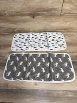 Copper Pearl 2pk Burp Cloths, Scout Moose