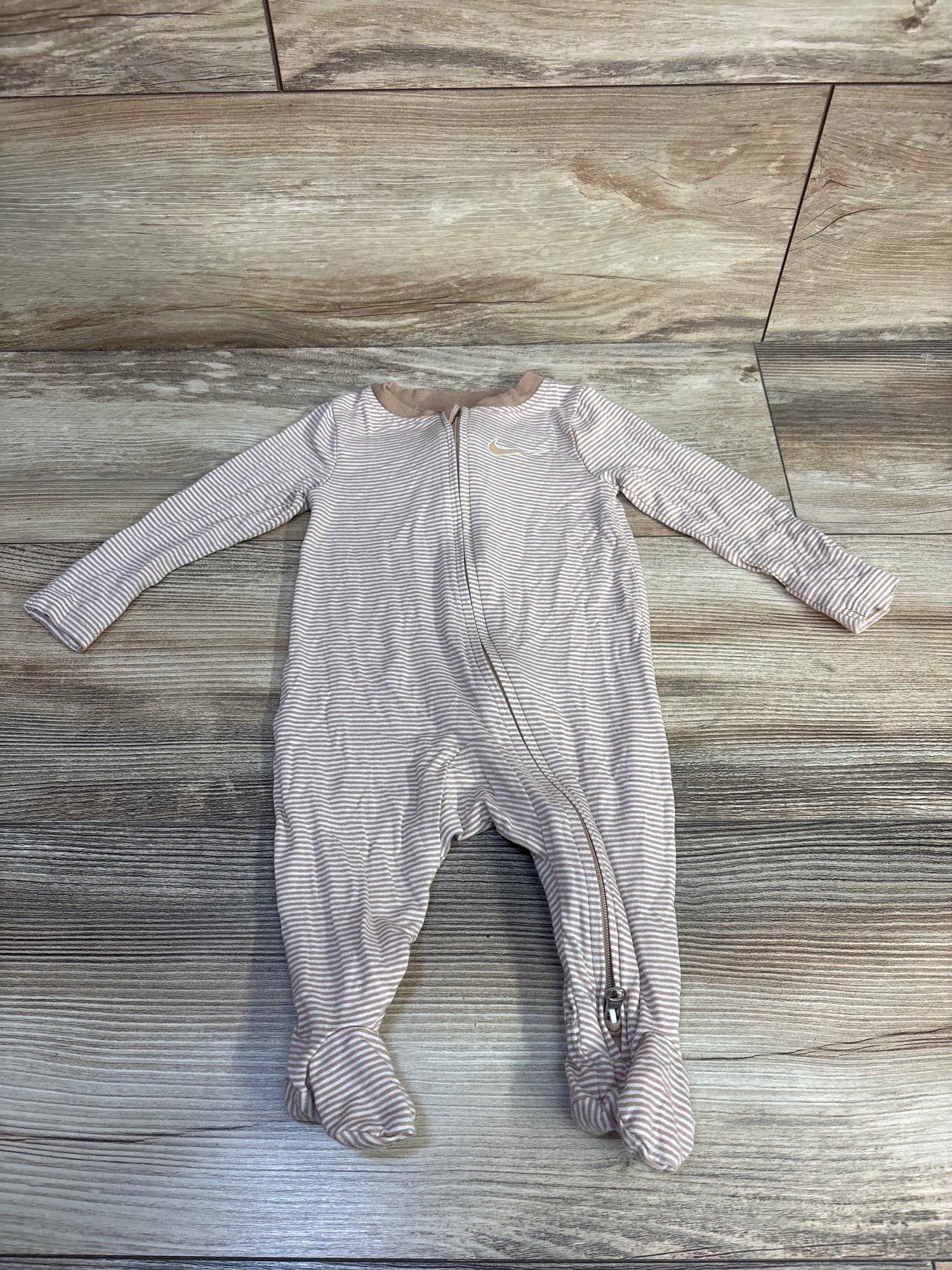 Nike Striped Viscose Sleeper Beige sz 3m