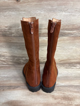NWOT ZBY Suede Tall Boots Brown sz 11c
