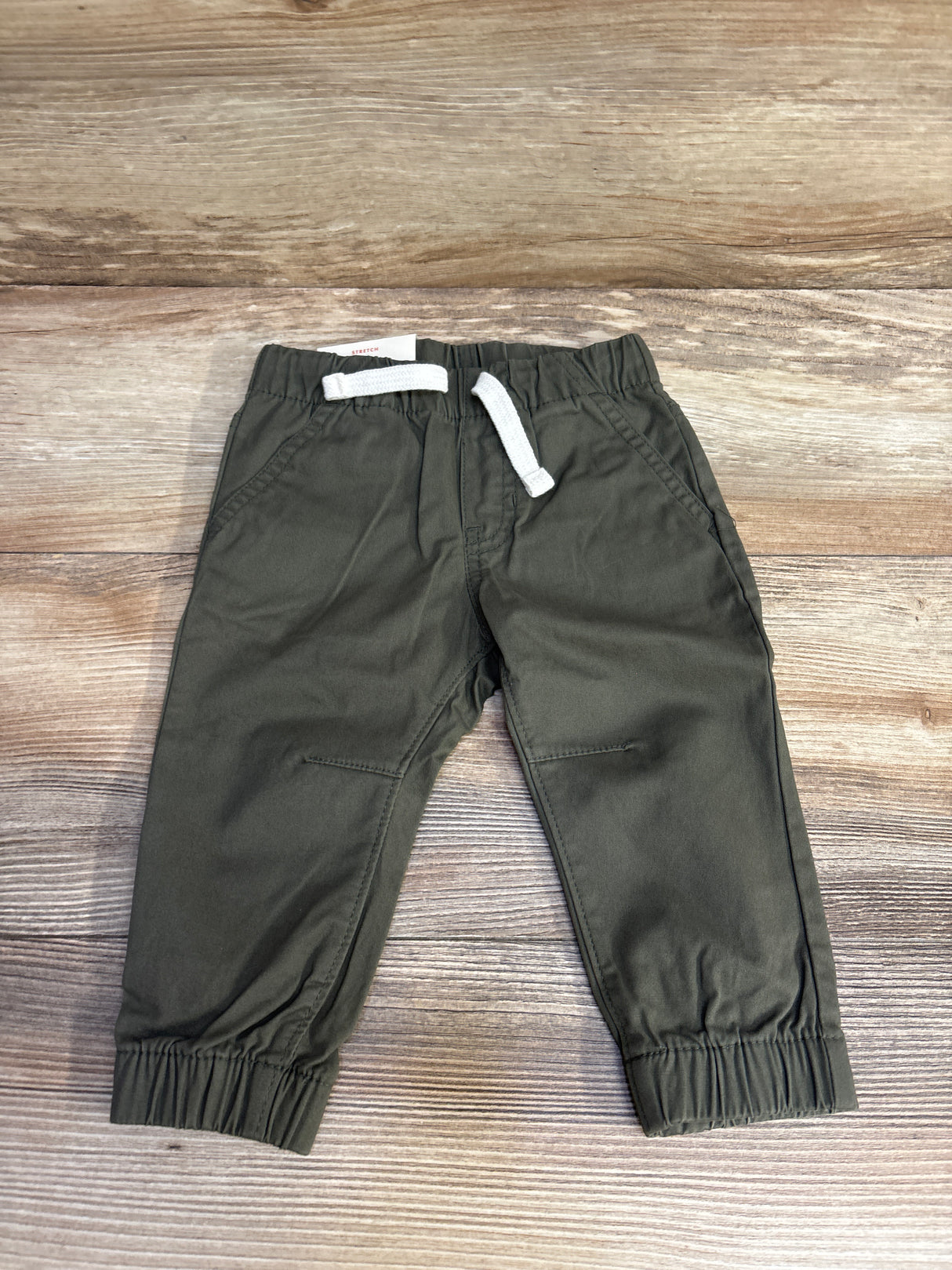 NEW Cat & Jack Joggers Green sz 12m