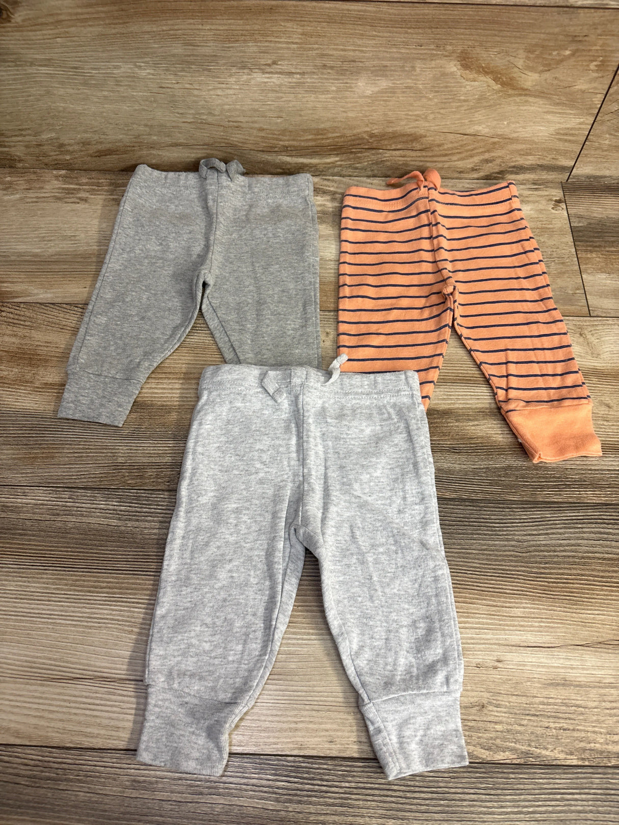 Koala Baby 3pk Pull On Pants Grey sz 3-6m