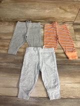 Koala Baby 3pk Pull On Pants Grey sz 3-6m