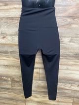 Isabel Maternity Full Panel Active Leggings Black sz Medium - Me n Mommy To Be