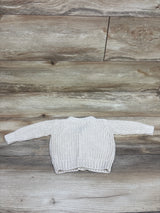 Cat & Jack Knit Button-Up Cardigan Beige sz Newborn
