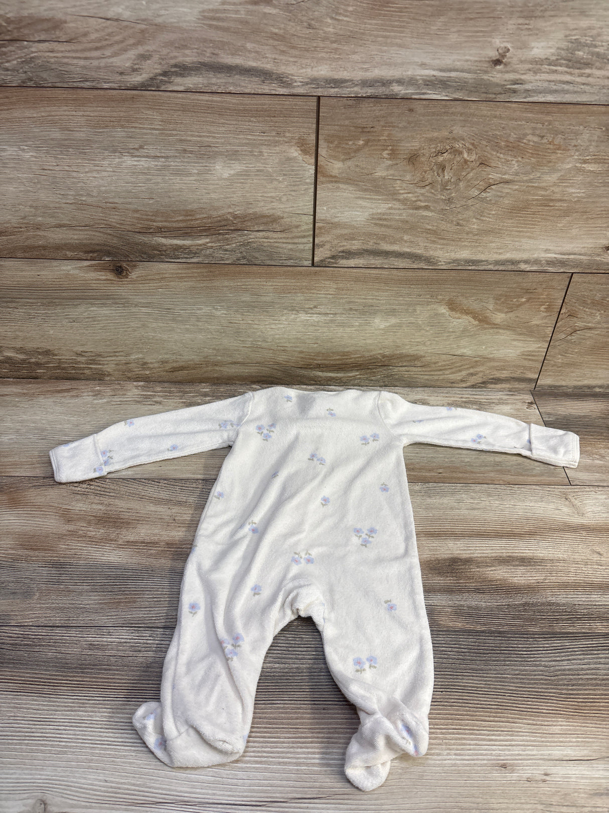 Carter's Terry Cloth Sleeper Cream sz 3m