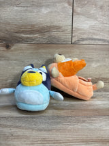 Bluey 3D Plush Slippers sz 7/8c