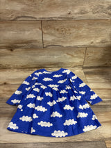 Hanna Andersson Long Sleeve Playground Dress with Pockets Blue sz 3T
