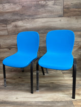 Lifetime 2pk Kids Stacking Chairs Blue