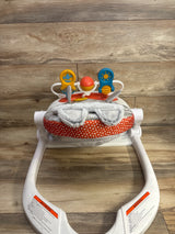 Fisher-Price Baby Deluxe Sit-Me-Up Floor Seat with Toy Bar - Fox