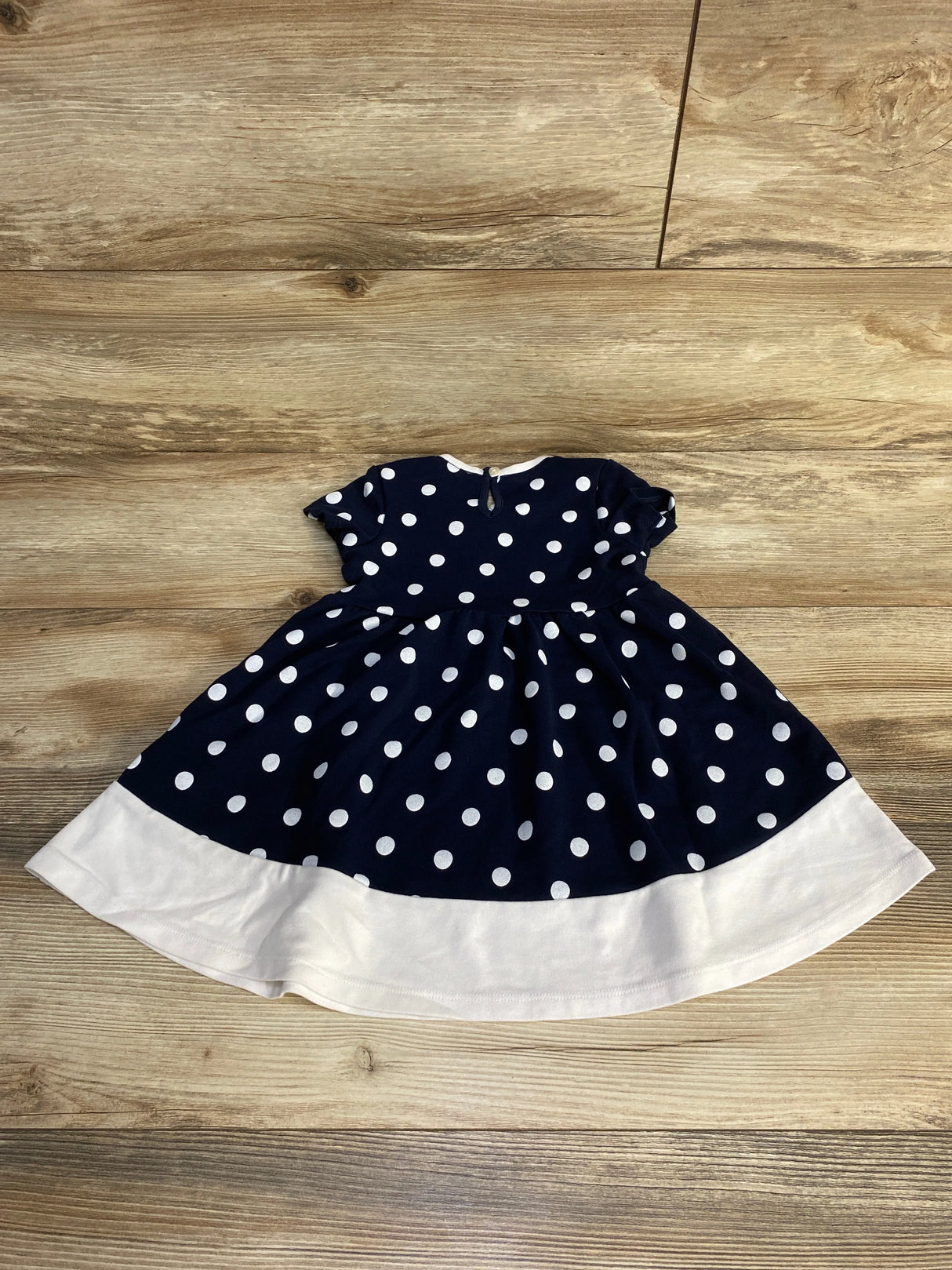 Primark Polka Dot Dress Navy sz 18-24m