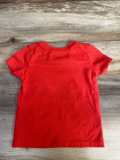 Cat & Jack Graphic Tee Rainbow Red sz 12m - Me n Mommy To Be