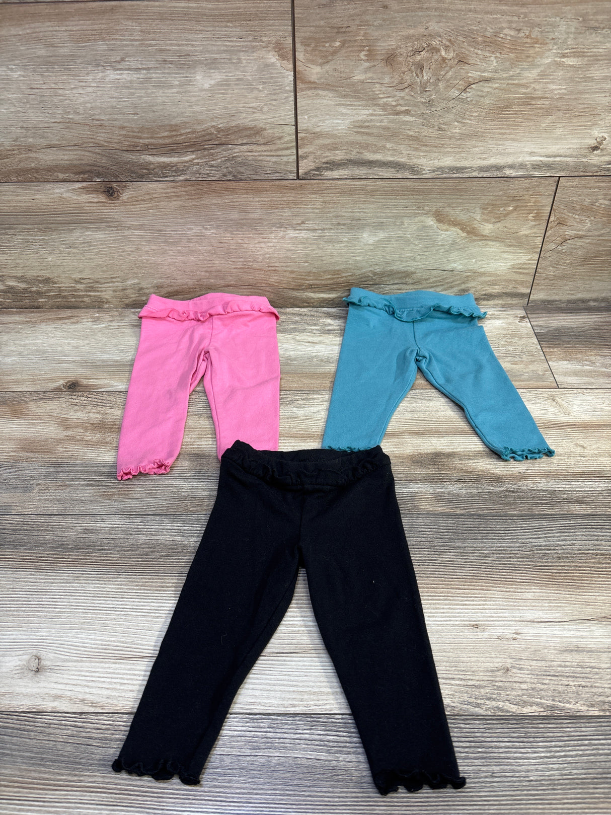 Garanimals 3pk Ruffle Pants sz 3-6m