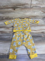 Disney Baby 2pc Winnie The Pooh Sweatshirt Set Yellow sz 3-6m