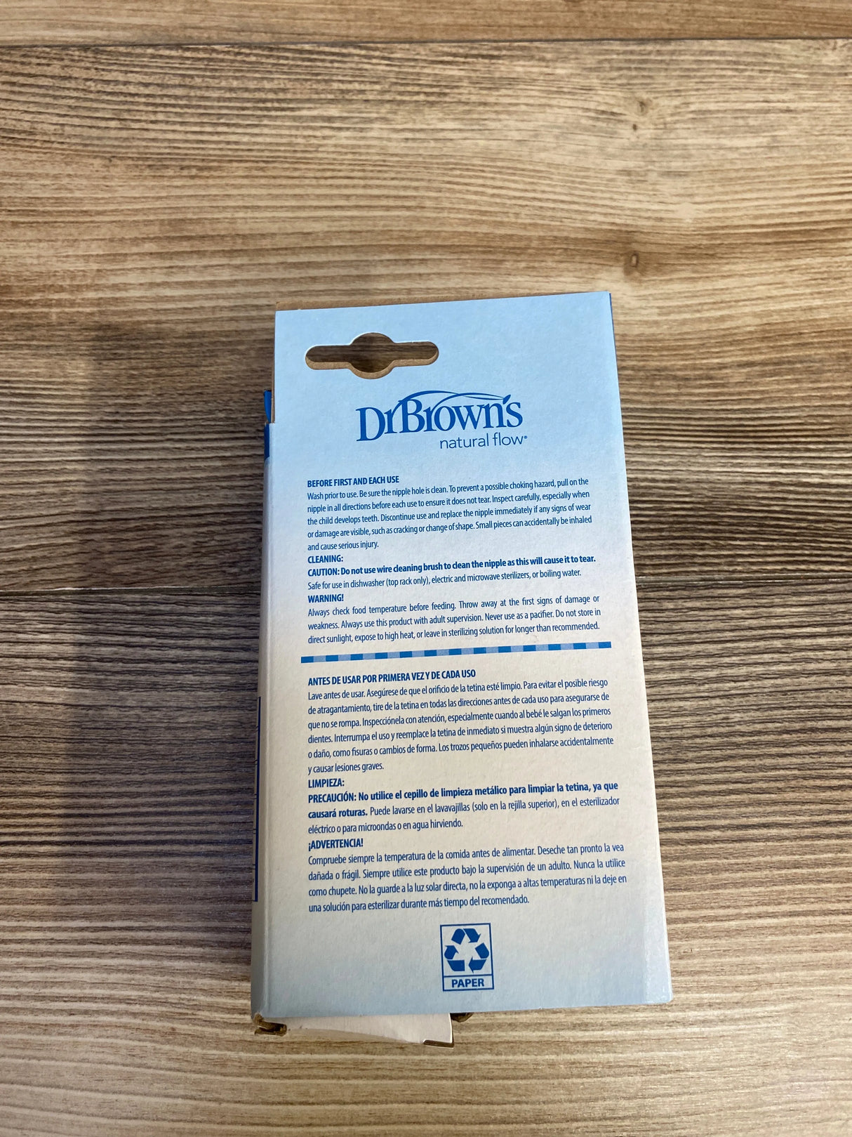 NEW Dr. Brown's Level 1 Narrow Baby Bottle Silicone Nipple, Slow Flow  6pk