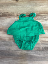 Cat & Jack Bodysuit Dress Green sz 6-9m - Me n Mommy To Be