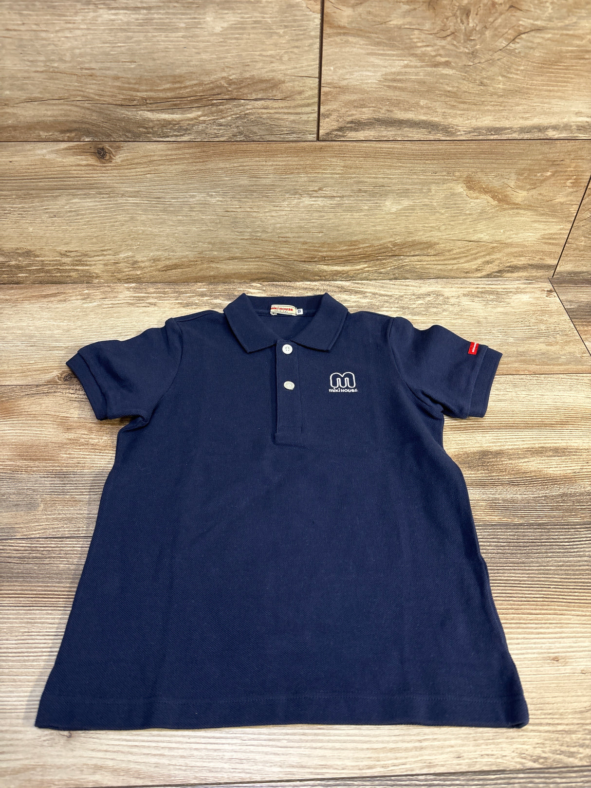 Miki House Polo Shirt Navy sz 5T