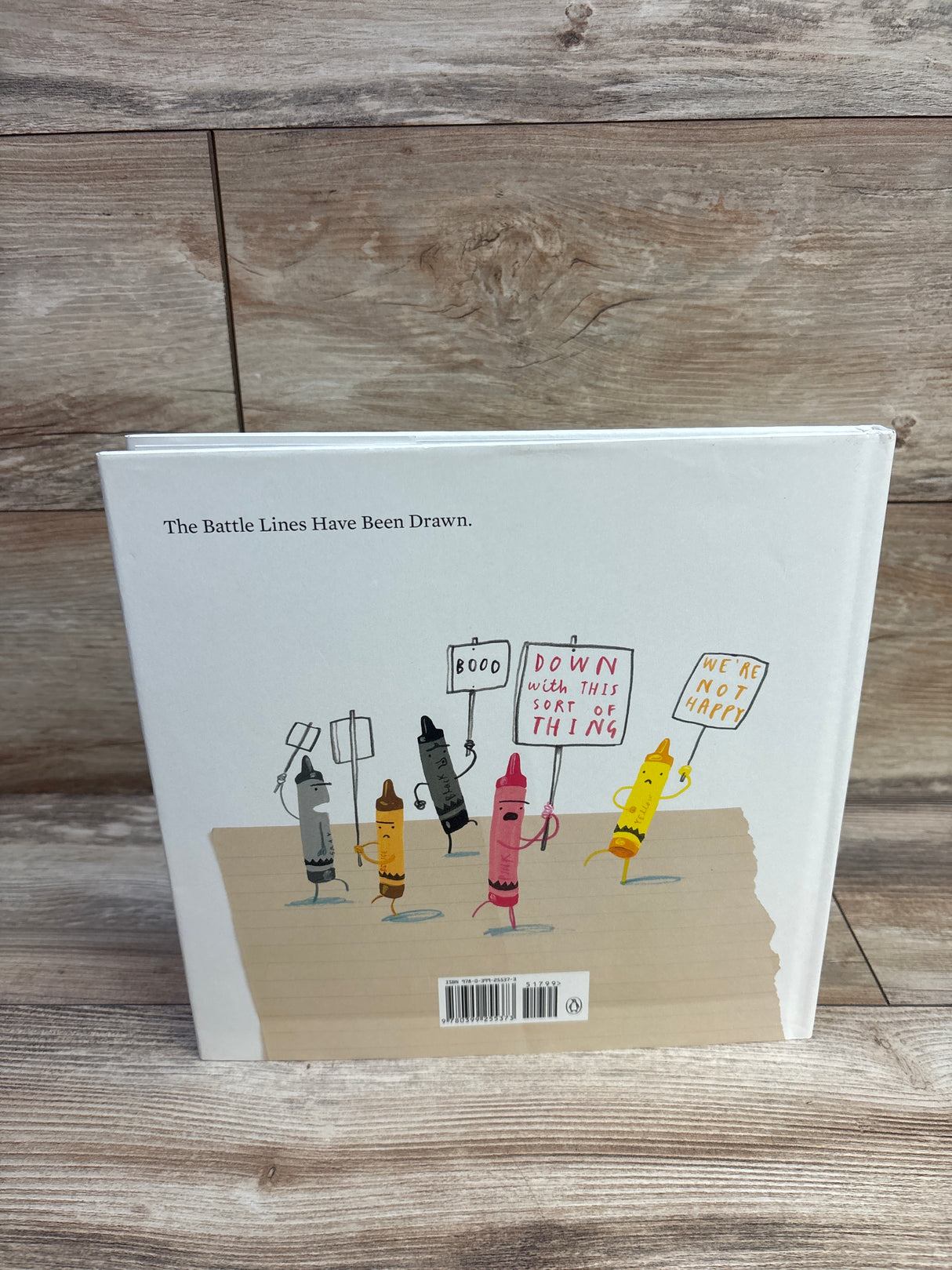 The Day the Crayons Quit Hardcover Book