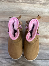Skechers Go Walk Joy Lovely Laces Winter Boots, Chestnut sz 7c