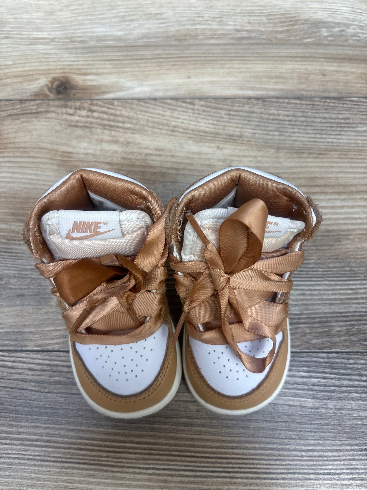 Air Jordan 1 Retro High OG TD 'Praline' Sneakers sz 4c