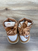 Air Jordan 1 Retro High OG TD 'Praline' Sneakers sz 4c