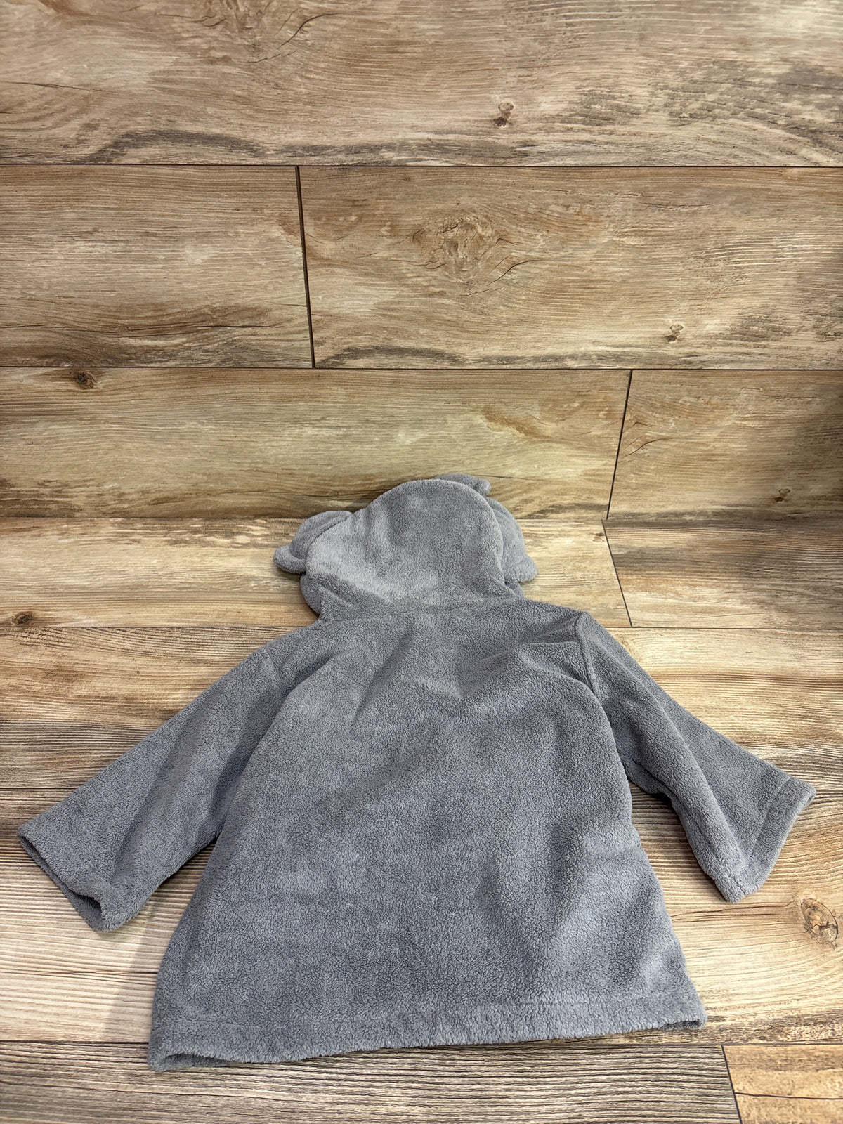 Sunny zzzZZ Hooded Elephant Bath Robe Grey sz 0-12m