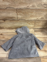 Sunny zzzZZ Hooded Elephant Bath Robe Grey sz 0-12m