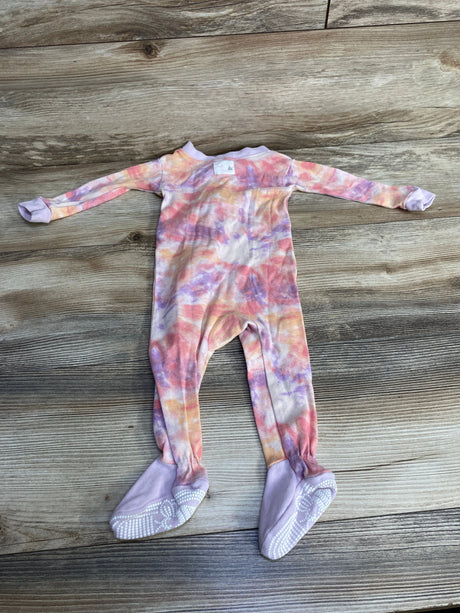 Burt's Bees Baby Organic Tie-Dye Sleeper Pink sz 3-6m - Me n Mommy To Be