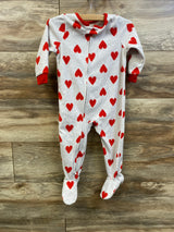 Carter's Heart Blanket Sleeper Grey sz 18m