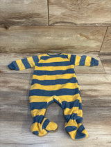Gerber Striped Blanket Sleeper Yellow sz 0-3m