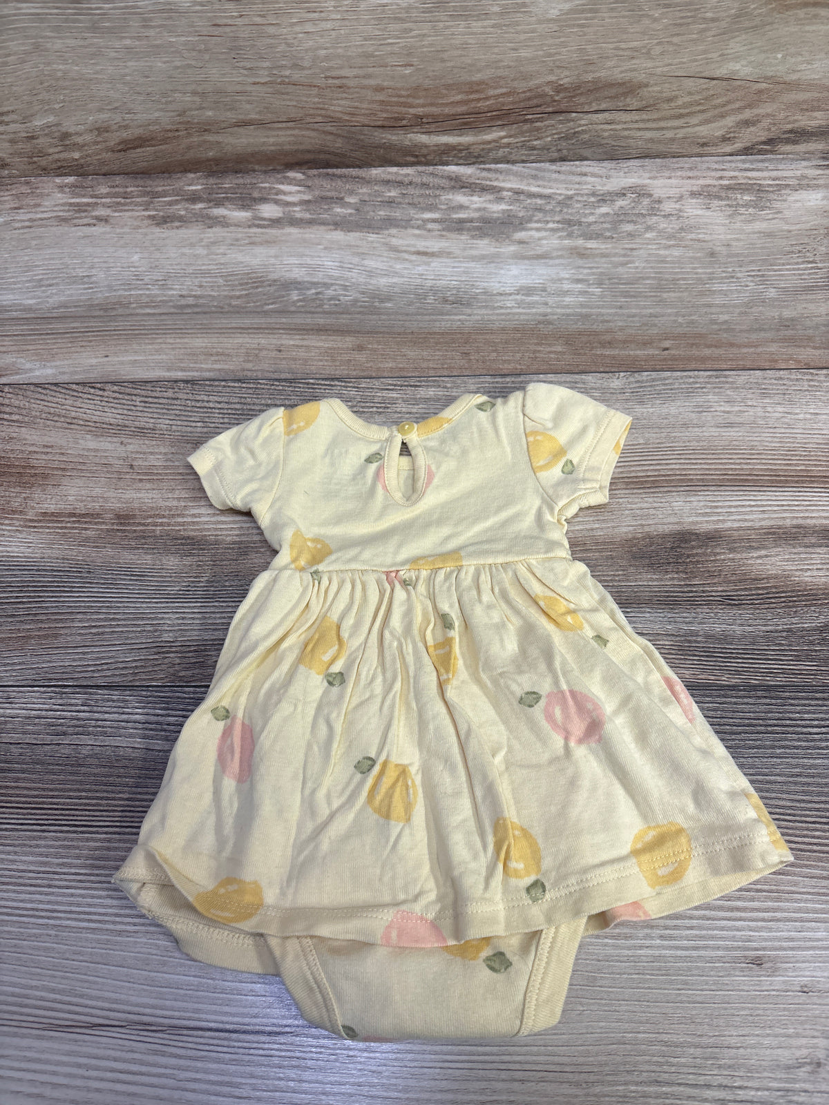 Child Of Mine Lemon Bodysuit Dress Yellow sz Newborn