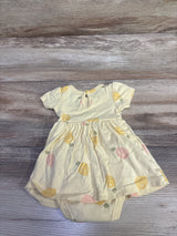 Child Of Mine Lemon Bodysuit Dress Yellow sz Newborn