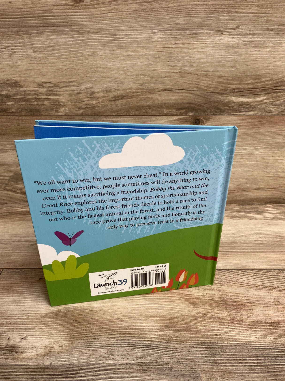 Bobby the Bear and the Great Race Hardcover Book